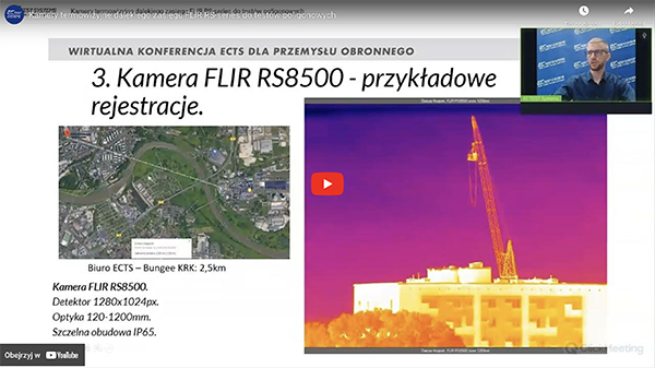 Kamery termowizyjne dalekiego zasiegu - Kamery termowizyjne dalekiego zasięgu FLIR RS-series do testów poligonowych