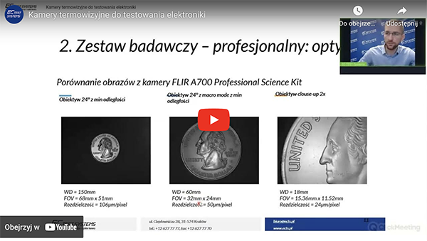 Kamery termowizyjne do testowania elektroniki - Kamery termowizyjne do testowania elektroniki