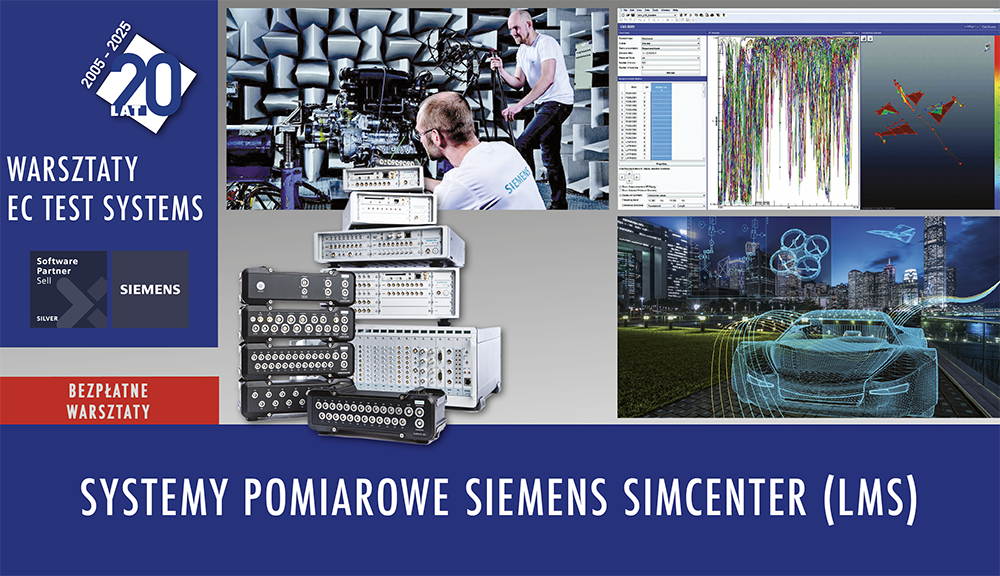 Warsztaty ECTS SIEMENS www - Warsztaty EC TEST Systems: Systemy pomiarowe Siemens Simcenter (LMS)